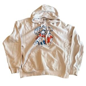 Hawaiian Punch Hoodie Graphic Pullover Men's Medium Gray Logo